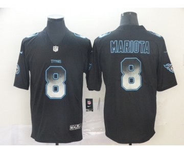 Nike Titans 8 Marcus Mariota Black Arch Smoke Vapor Untouchable Limited Jersey