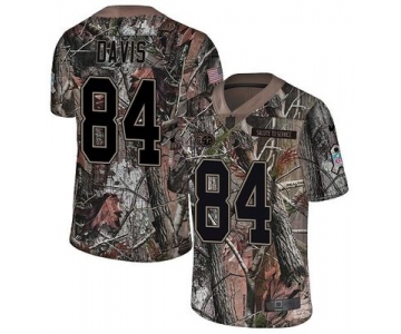 Nike Titans #84 Corey Davis Camo Men's Stitched NFL Limited Rush Realtree Jersey