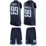 Nike Titans #99 Jurrell Casey Navy Blue Alternate Men's Stitched NFL Limited Tank Top Suit Jersey