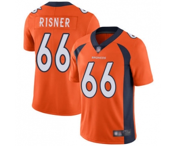 Broncos #66 Dalton Risner Orange Team Color Men's Stitched Football Vapor Untouchable Limited Jersey