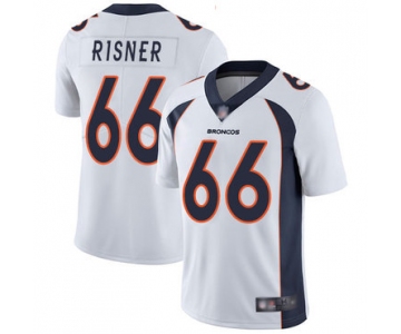 Broncos #66 Dalton Risner White Men's Stitched Football Vapor Untouchable Limited Jersey
