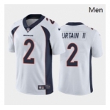 Men Denver Broncos #2 Patrick Surtain II Navy White Orange 2021 Draft Jersey