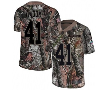 Nike Broncos #41 Isaac Yiadom Camo Men's Stitched NFL Limited Rush Realtree Jersey