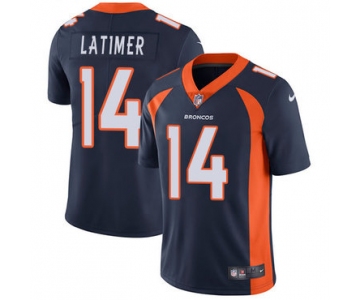 Nike Denver Broncos #14 Cody Latimer Navy Blue Alternate Men's Stitched NFL Vapor Untouchable Limited Jersey