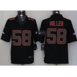 Nike Denver Broncos #58 Von Miller Black Impact Limited Jersey