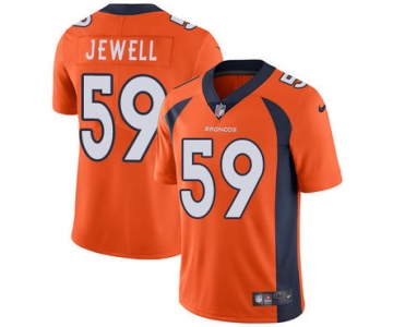 Nike Denver Broncos #59 Josey Jewell Orange Team Color Men's Stitched NFL Vapor Untouchable Limited Jersey