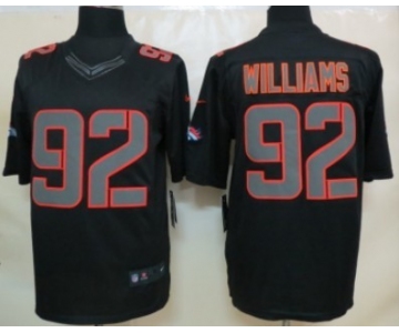 Nike Denver Broncos #92 Sylvester Williams Black Impact Limited Jersey