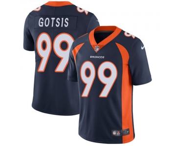 Nike Denver Broncos #99 Adam Gotsis Navy Blue Alternate Men's Stitched NFL Vapor Untouchable Limited Jersey