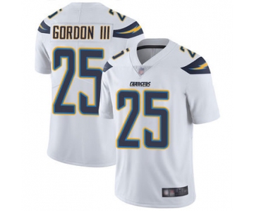 Chargers #25 Melvin Gordon III White Men's Stitched Football Vapor Untouchable Limited Jersey