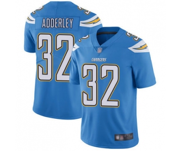 Chargers #32 Nasir Adderley Electric Blue Alternate Men's Stitched Football Vapor Untouchable Limited Jersey
