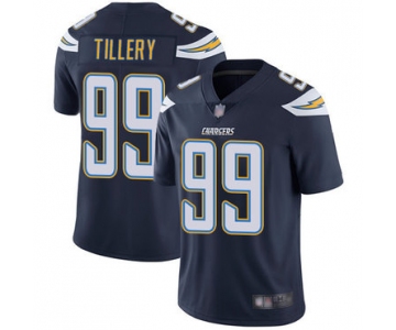 Chargers #99 Jerry Tillery Navy Blue Team Color Men's Stitched Football Vapor Untouchable Limited Jersey