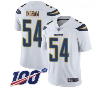 Nike Chargers #54 Melvin Ingram White Men's Stitched NFL 100th Season Vapor Limited Jersey