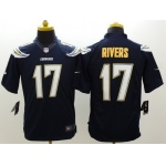 Nike San Diego Chargers #17 Philip Rivers 2013 Navy Blue Limited Jersey