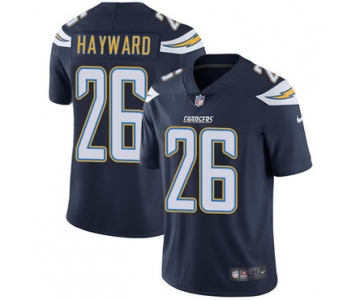 Nike San Diego Chargers #26 Casey Hayward Navy Blue Team Color Men's Stitched NFL Vapor Untouchable Limited Jersey