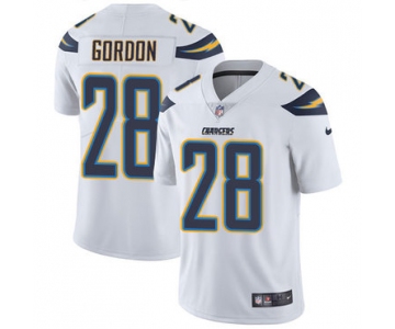 Nike San Diego Chargers #28 Melvin Gordon White Men's Stitched NFL Vapor Untouchable Limited Jersey