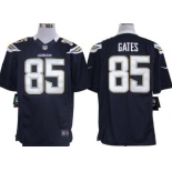 Nike San Diego Chargers #85 Antonio Gates Navy Blue Limited Jersey