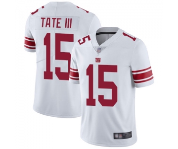 Giants #15 Golden Tate III White Men's Stitched Football Vapor Untouchable Limited Jersey