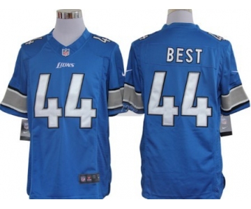 Nike Detroit Lions #44 Jahvid Best Light Blue Limited Jersey