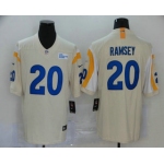 Men's Jacksonville Jaguars #20 Jalen Ramsey Cream 2020 NEW Vapor Untouchable Stitched NFL Nike Limited Jersey