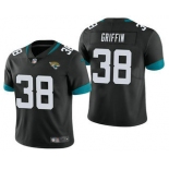 Men's Jacksonville Jaguars #38 Shaquill Griffin Black 2021 Vapor Untouchable Stitched NFL Nike Limited Jersey