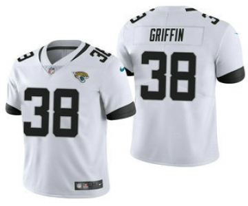 Men's Jacksonville Jaguars #38 Shaquill Griffin White 2021 Vapor Untouchable Stitched NFL Nike Limited Jersey