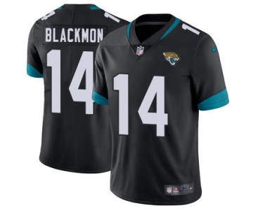 Nike Jacksonville Jaguars #14 Justin Blackmon Black Alternate Men's Stitched NFL Vapor Untouchable Limited Jersey