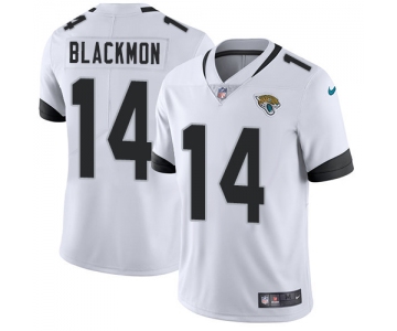 Nike Jacksonville Jaguars #14 Justin Blackmon White Men's Stitched NFL Vapor Untouchable Limited Jersey