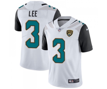 Nike Jacksonville Jaguars #3 Tanner Lee White Men's Stitched NFL Vapor Untouchable Limited Jersey