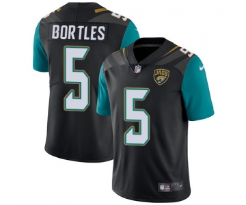 Nike Jacksonville Jaguars #5 Blake Bortles Black Alternate Men's Stitched NFL Vapor Untouchable Limited Jersey
