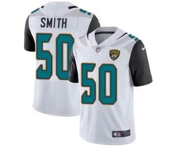 Nike Jacksonville Jaguars #50 Telvin Smith White Men's Stitched NFL Vapor Untouchable Limited Jersey