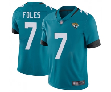 Nike Jacksonville Jaguars 7 Nick Foles Teal Vapor Untouchable Limited Jersey