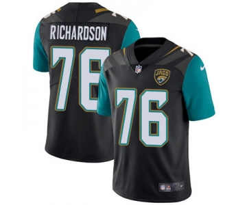 Nike Jacksonville Jaguars #76 Will Richardson Black Alternate Men's Stitched NFL Vapor Untouchable Limited Jersey
