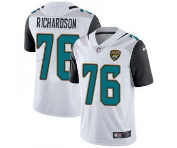 Nike Jacksonville Jaguars #76 Will Richardson White Men's Stitched NFL Vapor Untouchable Limited Jersey
