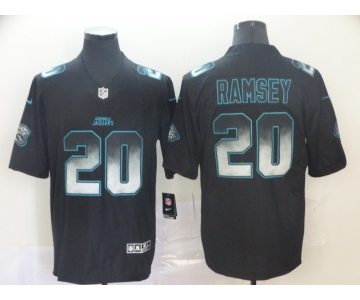 Nike Jaguars 20 Jalen Ramsey Black Arch Smoke Vapor Untouchable Limited Jersey