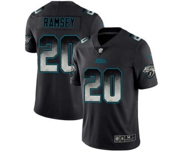Nike Jaguars #20 Jalen Ramsey Black Men's Stitched NFL Vapor Untouchable Limited Smoke Fashion Jersey
