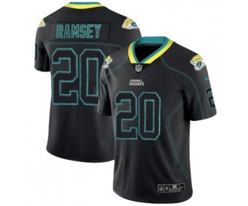 Nike Jaguars 20 Jalen Ramsey Black Shadow Legend Limited Jersey
