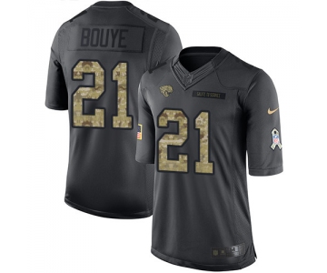 Nike Jaguars #21 A.J. Bouye Black Men's Stitched NFL Limited 2016 Salute To Service Jersey
