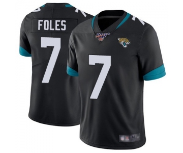 Nike Jaguars 7 Nick Foles Black 100th Season Vapor Untouchable Limited Jersey