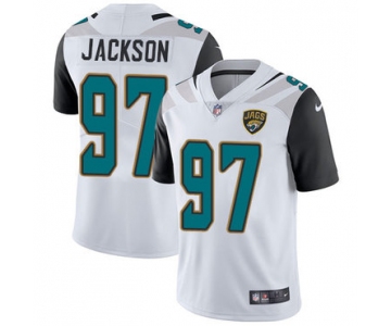Nike Jaguars #97 Malik Jackson White Men's Stitched NFL Vapor Untouchable Limited Jersey