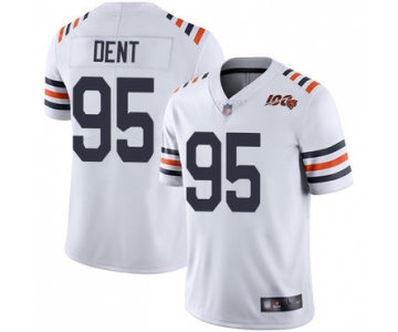 Bears #95 Richard Dent White Alternate Men's Stitched Football Vapor Untouchable Limited 100th Season Jersey