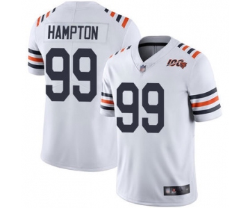 Bears #99 Dan Hampton White Alternate Men's Stitched Football Vapor Untouchable Limited 100th Season Jersey