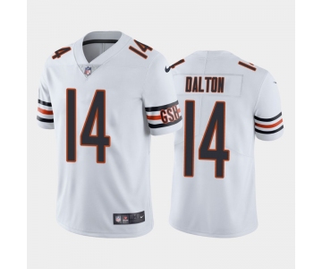 Men's Chicago Bears #14 Andy Dalton White Vapor untouchable Limited Stitched Jersey