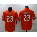 Men's Chicago Bears #23 Devin Hester Orange Vapor Limited 2020 NFL Draft Jersey