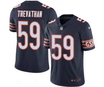 Men's Chicago Bears #59 Danny Trevathan Navy Blue 2016 Color Rush Stitched NFL Nike Limited Jersey