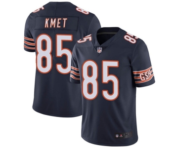 Men's Chicago Bears #85 Cole Kmet Navy Vapor untouchable Limited Stitched NFL Jersey