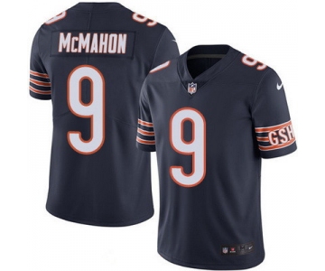 Men's Chicago Bears #9 Jim McMahon Navy Blue 2016 Color Rush Stitched NFL Nike Limited Jersey