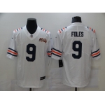 Men's Chicago Bears #9 Nick Foles White 2019 100th seasons Patch Vapor Untouchable Stitched NFL Nike Alternate Classic Limited Jersey