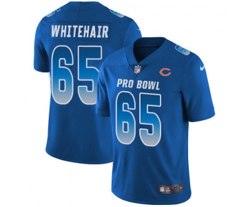 Men's Nike Chicago Bears #65 Cody Whitehair Royal Stitched Football Limited NFC 2019 Pro Bowl Jersey