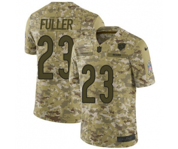 Nike Bears #23 Kyle Fuller Camo Men's Stitched NFL Limited 2018 Salute To Service Jersey