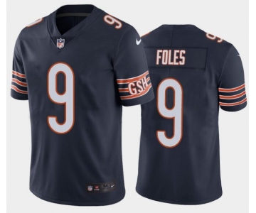 Nike Bears 9 Nick Foles Navy Vapor Untouchable Limited Jersey